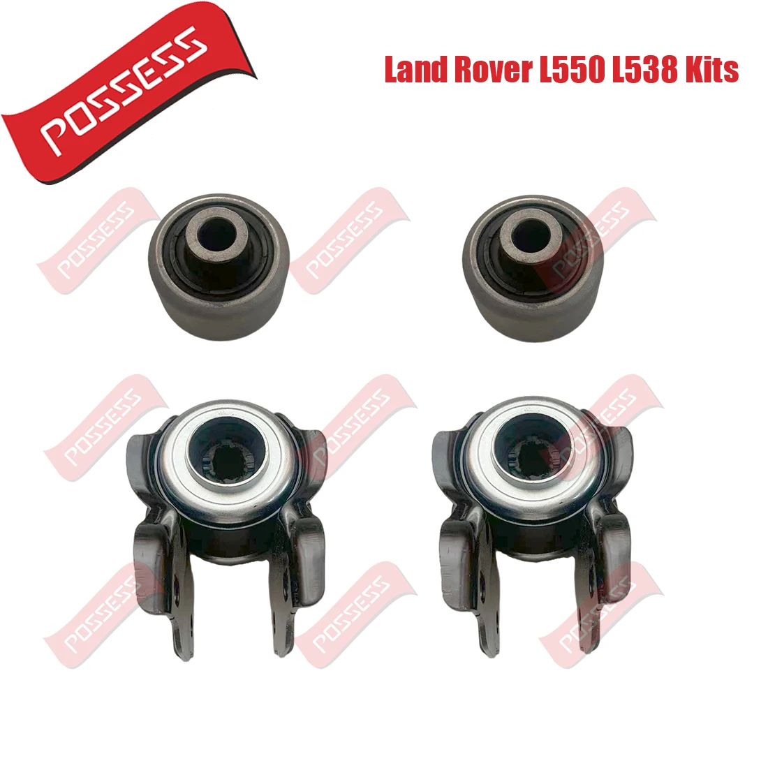 4 Pieces Front Lower Suspension Control Arm Bushing Kits For Land Rover Discovery Sport L550 2015-/ Evoque L538 2012-