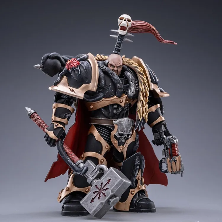 

Joytoy Warhammer 1/18 Action Figures Khalos the Ravager Model Toy Boy Gifts 3.75inch