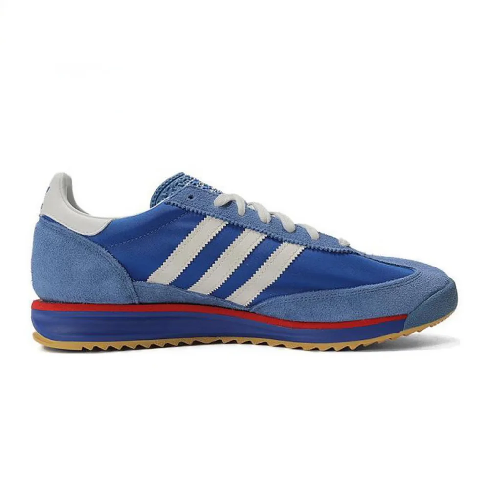 adidas Originals SL72 RS Comfortable and Versatile Slip-Resistant Low-Top Lifestyle Sneakers Unisex Blue and White IG2132