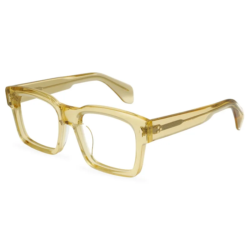 Fashionable Brand Glasses Frame Men's Frame Thick Frame Thick Texture Frame Jacques Marie Mage Eyewear