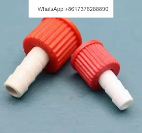 50 Uds laboratorio GL14 conector de manguera desmontable codo recto GL14MM pp140