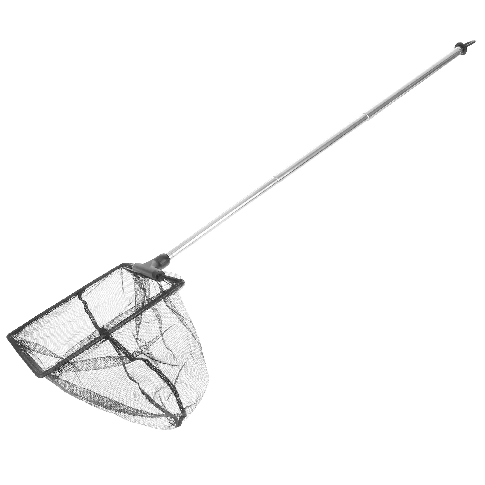 

Mesh Fish Tank Net with Long Handle Telescopic Fine Mesh Fishnet with Extendable 33-60cm Long Handle for Aquarium Lakes Ponds Fi