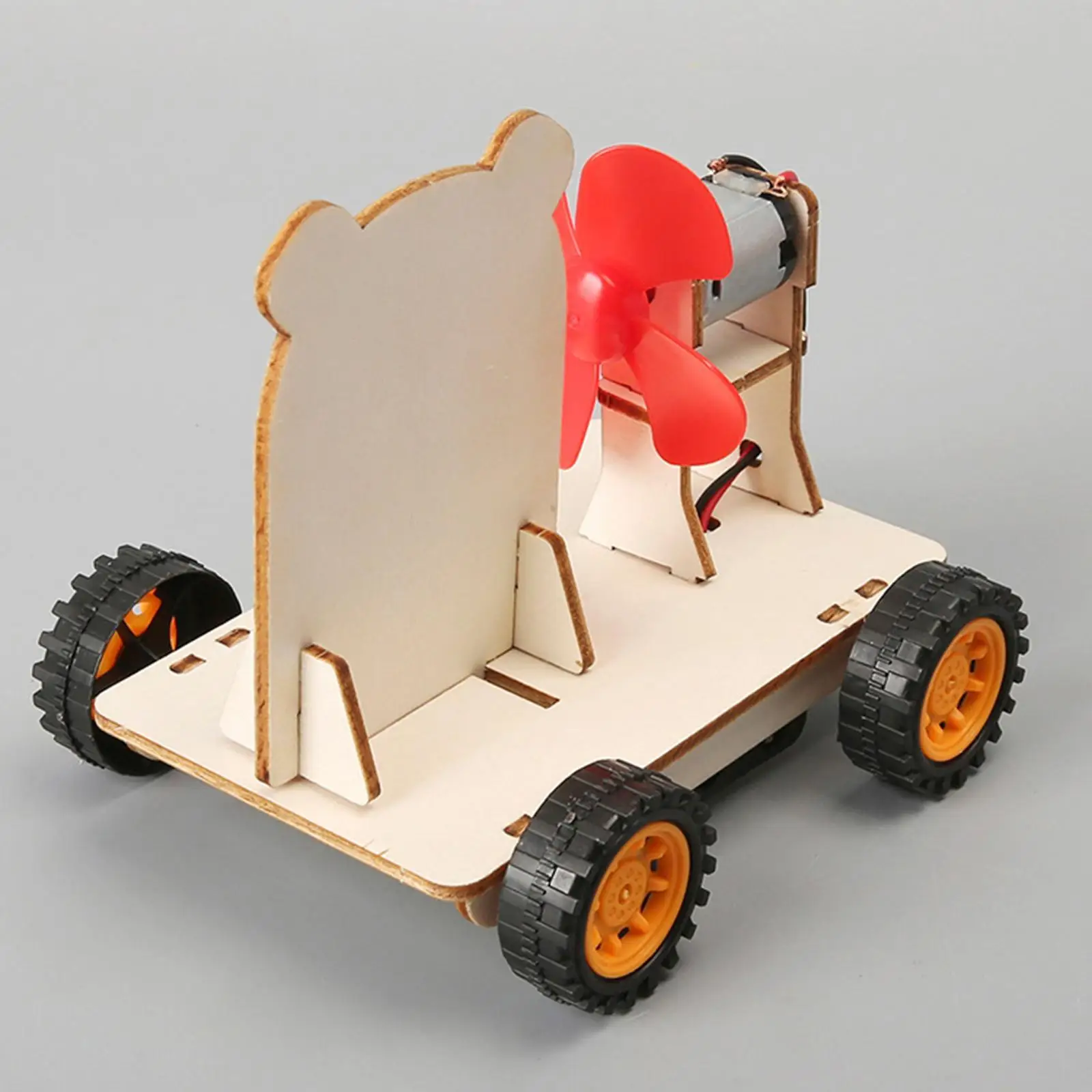 

Action and Reaction Forces Car Model DIY Kits Wood Puzzle Toy Teaching Aids Stem Project Educational for Schools Kids Children