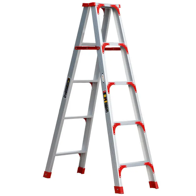 German Craftsmanship Thickened Aluminum Alloy Stepladder Multifunction Indoor Home Use Telescoping Folding Ladder Climbing view 6