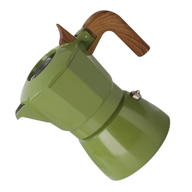 AF93-поглощающая кофеварка для эспрессо и кофеварка, классическая итальянская кофеварка, горшок для мока, модная кофеварка в старом стиле, горшок для мокко