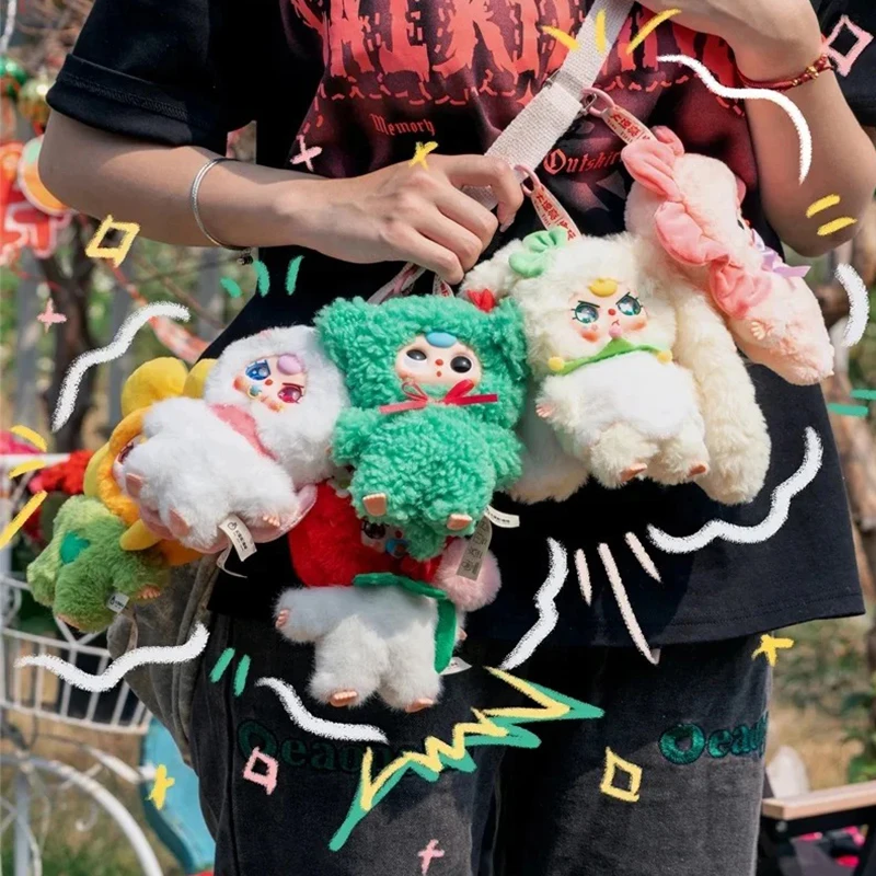 

Where is Spring Series Blind Box Cute Rabbit Action Figure Mystery Box Vinyl Plush Doll Surprise Bag Pendant Anime Doll Toy Gift