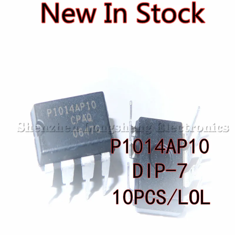 

10PCS/LOT P1014AP10 NCP1014AP10 DIP-7 Power Management IC New In Stock