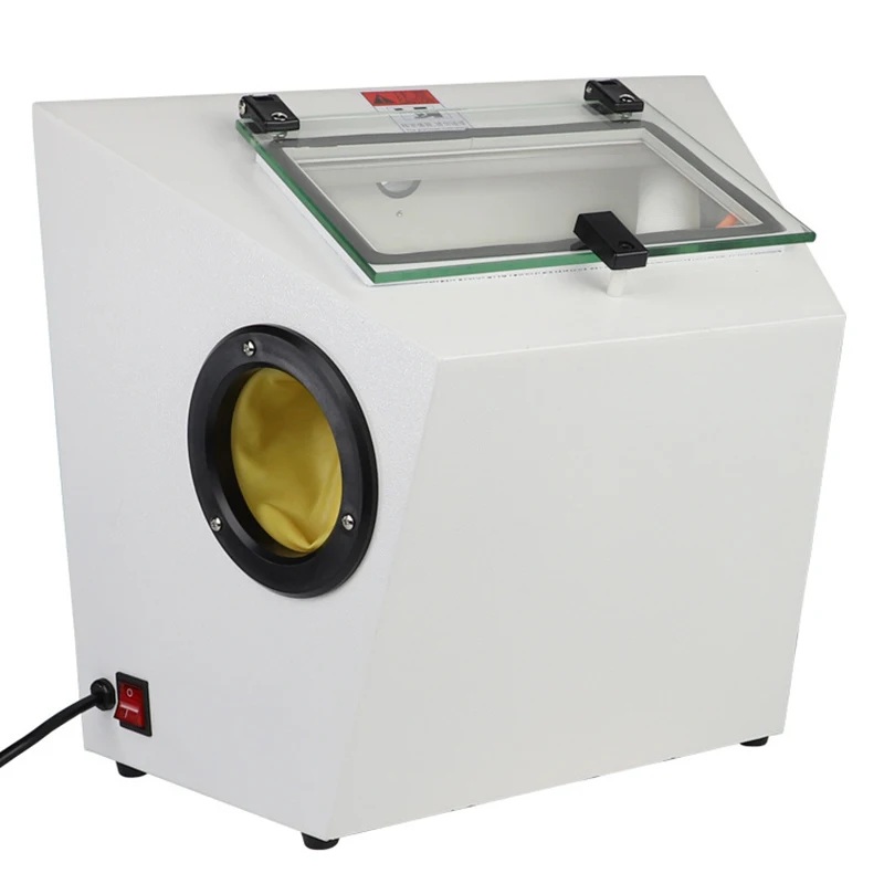 

Oblique Manual Small White Rhombus Dry Sandblasting Machine Gold, Silver and Copper Jewelry Scrub Rust and Impurities Scrub