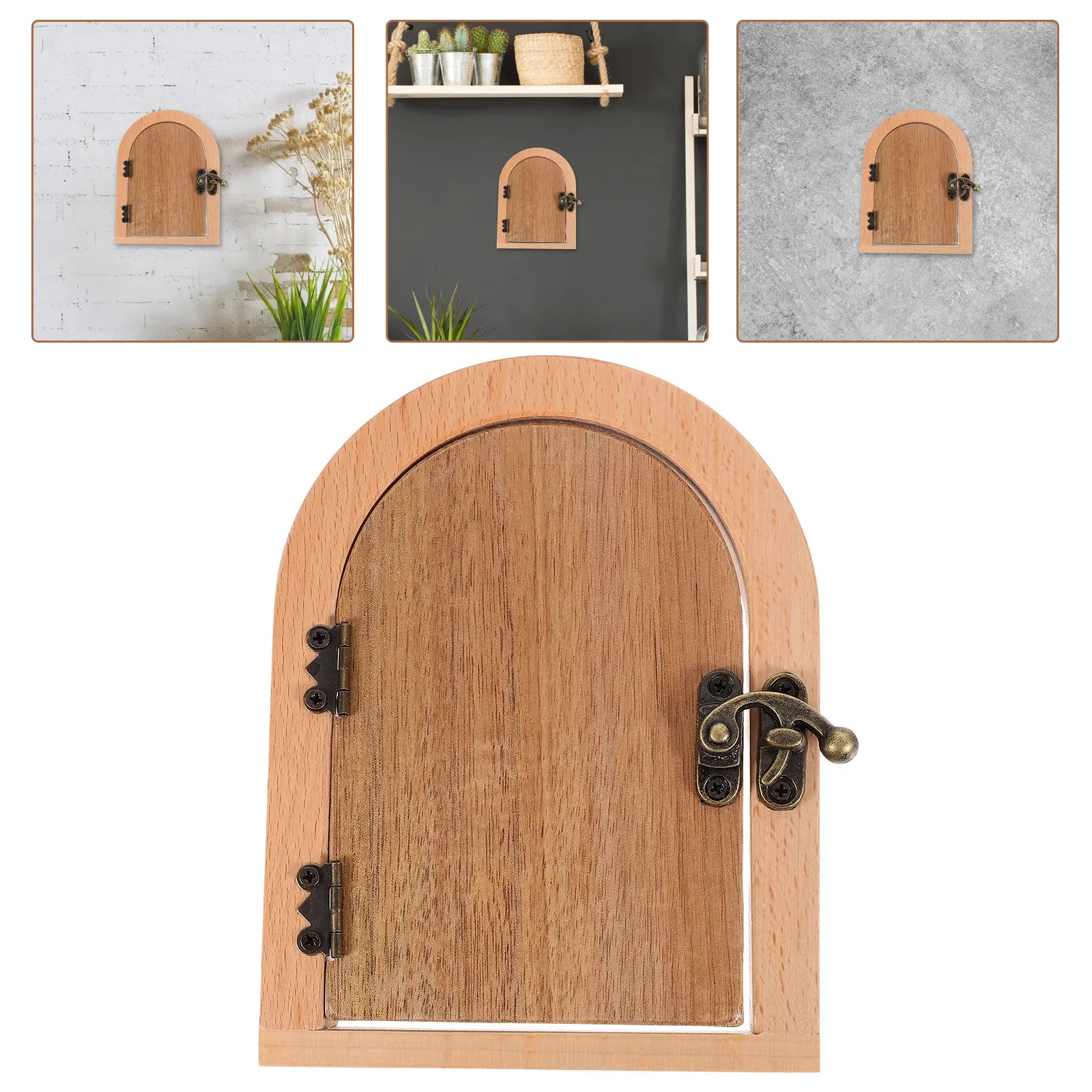 Creative Wooden Wall Switch Frame Socket Protector Outlet Cover Home Decor Living Room Wall Decoration Outlet Covers