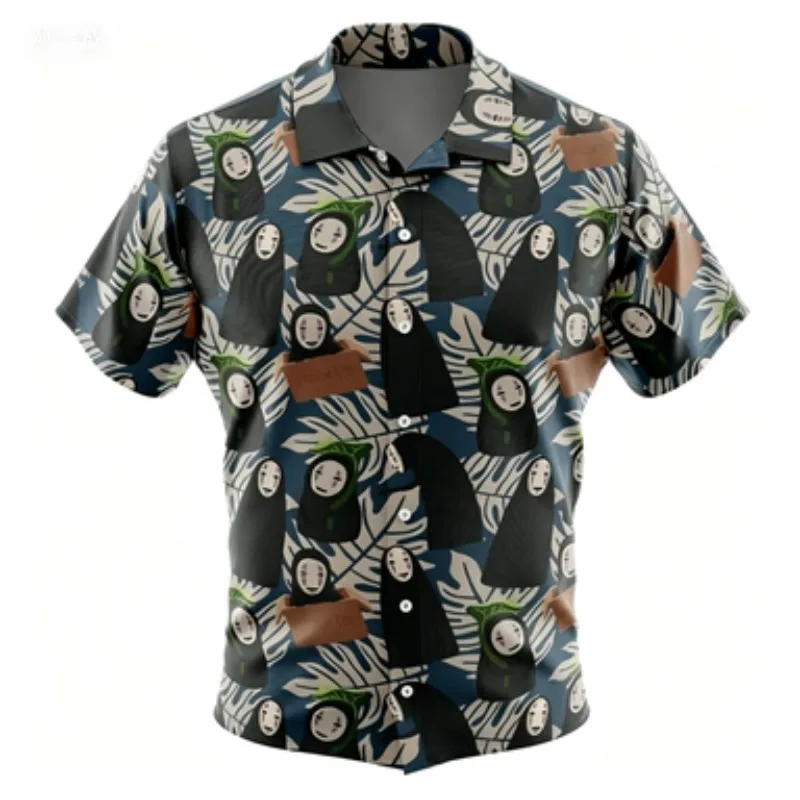 Men's Hawaiian 3D Print Short Sleeved Shirt for Summer