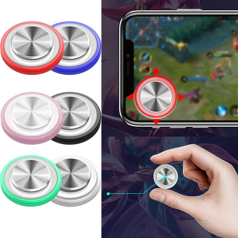 

Mobile Gaming Controller Suction Joystick Esports PUBG Mobile Accessory Honor of Kings Gamepad Peace Elite Specialist