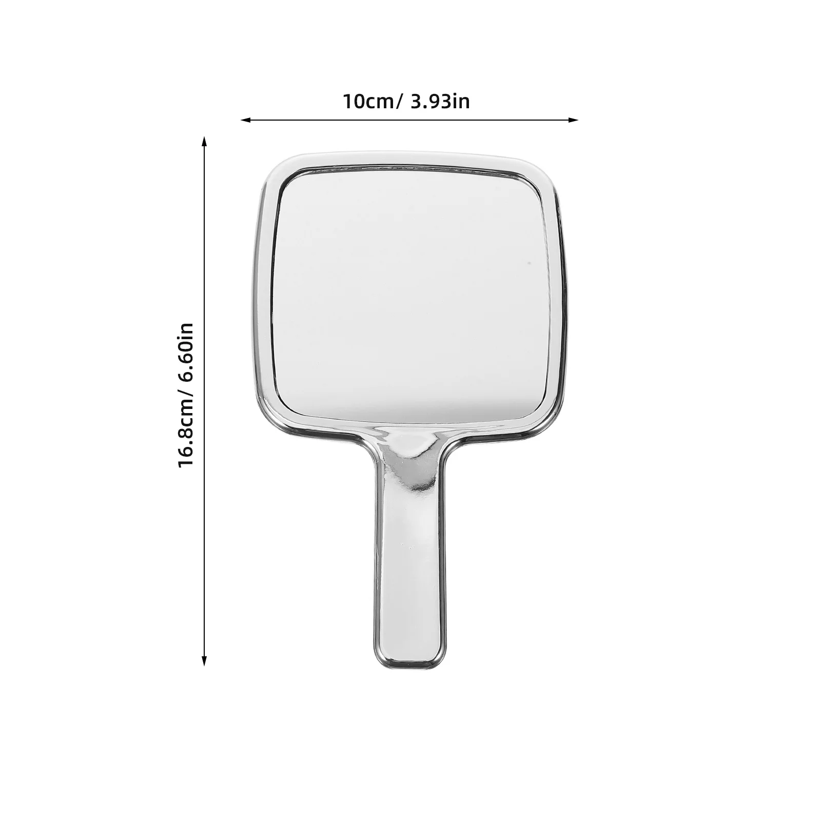 Handheld Mirror with Handle Cute Mirror for Women Trendy Style Portable Travel Makeup Tool Makeup Compact