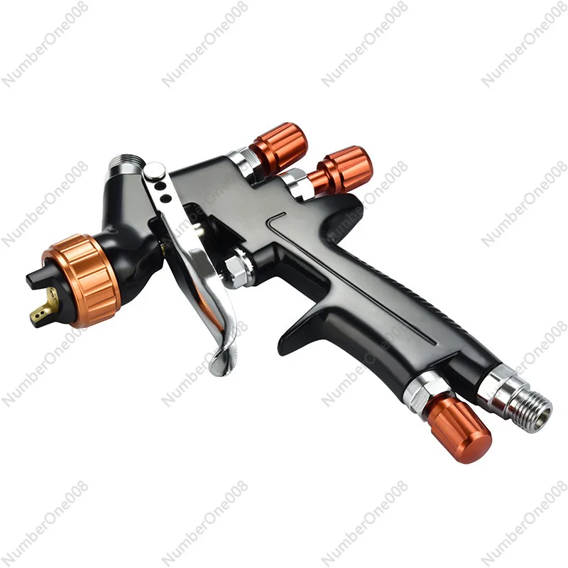 Small Spray Gun High-Intensity Atomizer Car Spray Small Area Repair Paint Spraying Gun Pot Paint Air Spray Gun