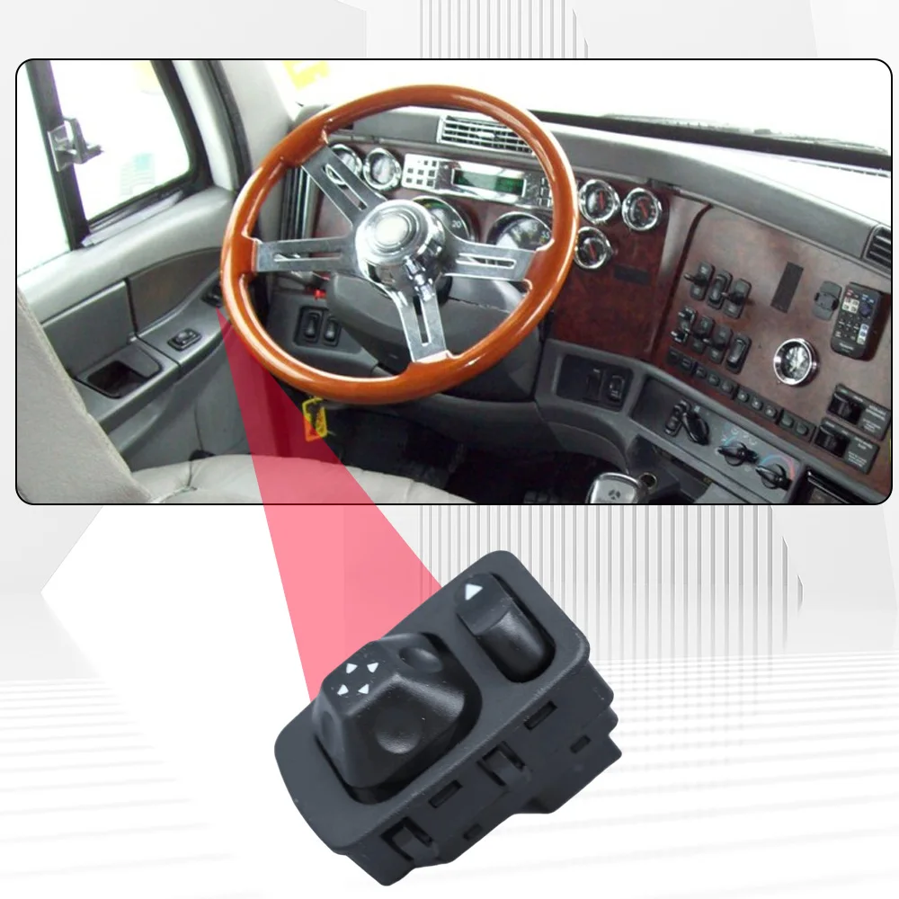 

8 Pins Car Side Rearview Mirror Switch Control Knob Adjust Switch For Freightliner Century Class 2003-2009 901-5201 0126312