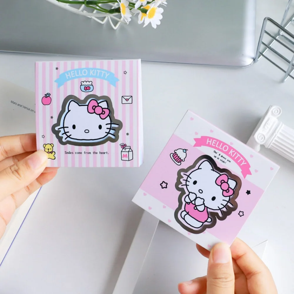 80Pcs Genuine Hello Kitty Sticky Notes Sanrio Kt Cat Cartoon Notepad For Campus Study Office Memo Pad Student Stationery Gifts view 2