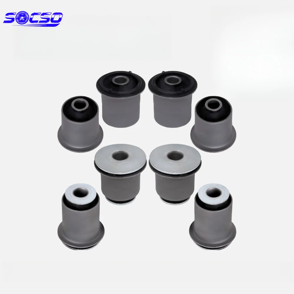

8pcs Front Upper Lower Control Arm Bushings Kit for Toyota Sequoia Tundra 4Runner Lexus 48632-60020 48632-34010 K200910