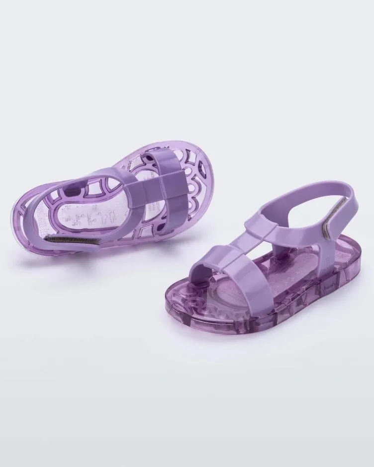 Ins New Brazil Mini Simple Children Summer Sandals Girls Fashion Flat Jelly Shoes Kids Princess Belt Fashion Beach Shoes HMI078