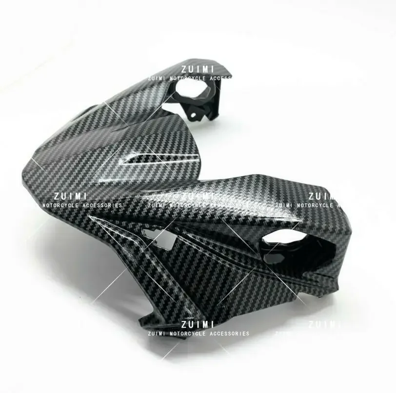 Carbon Fiber Front Nose Headlight Surround Fairing For Kawasaki Z650 2017-2019