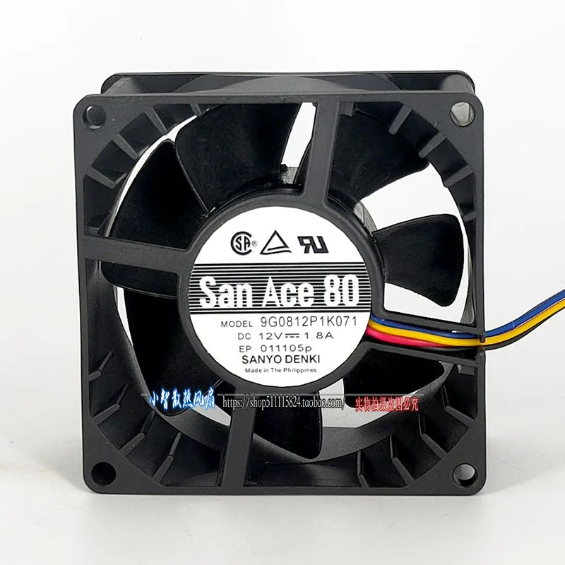 ORIGINAL 9G0812P1K071 12V 8038 80*80*38mm NEW COOLING FAN RADIATOR