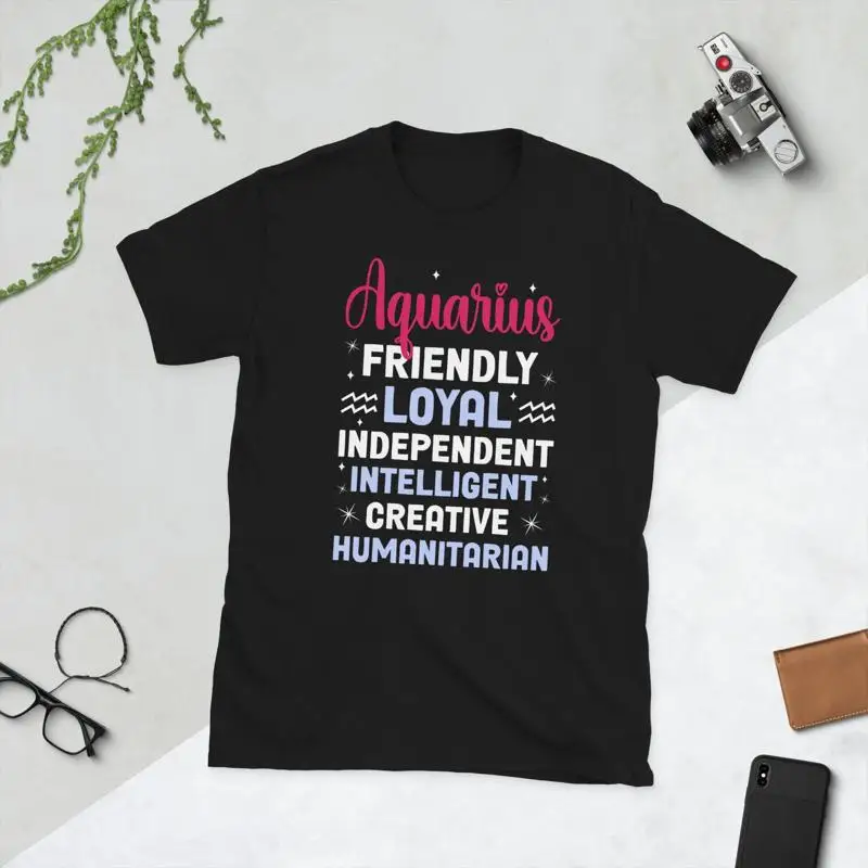Aquarius Zodiac Sign Birthday s T Shirt