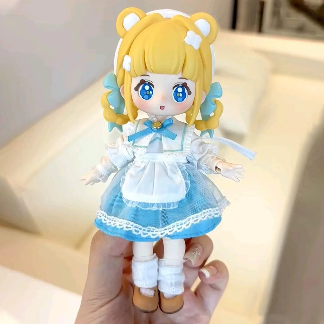 New Nyzaii Dream Town Ob11 1/12 Bjd Series Blind Box 15cm Kawaii Dolls Cute Action Anime Figures Toys Christmas Girl Gifts