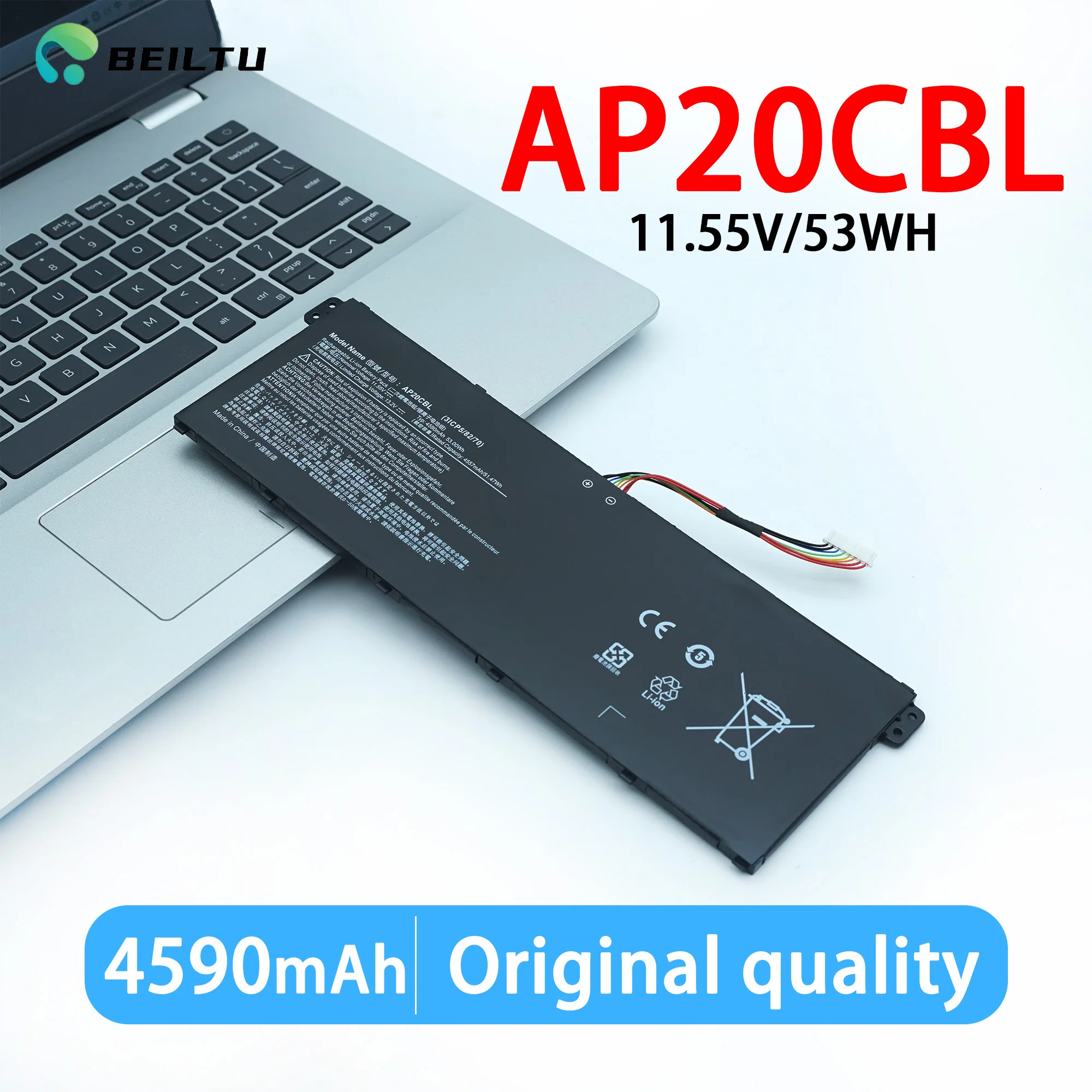 AP20CBL Battery For Acer Aspire 5 A515-46-R14K Swift 3 SF314-43 SF314-43-R8H2 SF314-511 TravelMate Spin B3 TMB311RNA-32