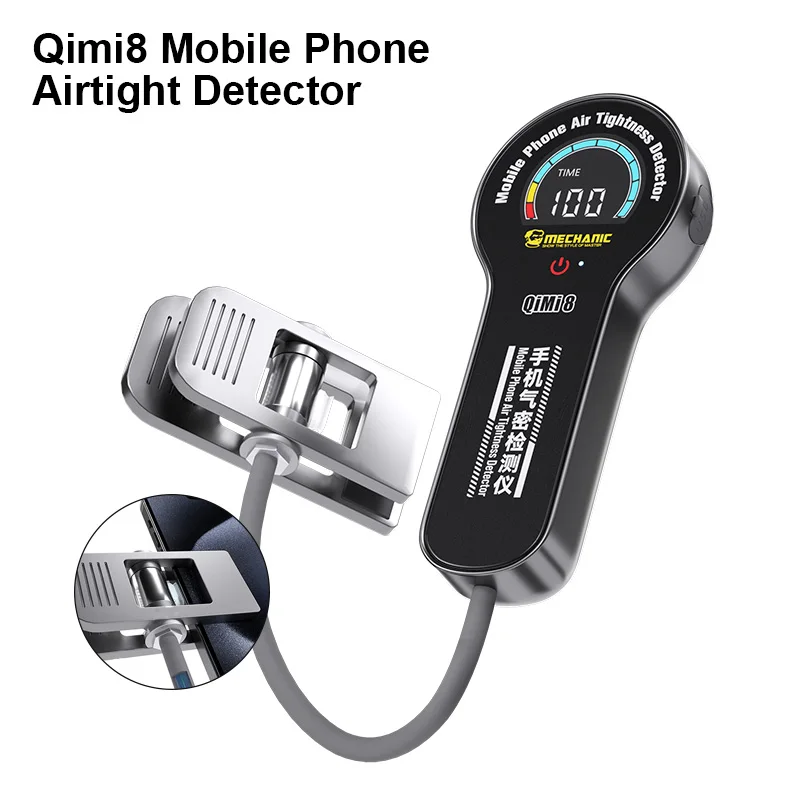 

MECHANIC QIMI8 Mobile Phone Airtight Detector One-click Start High Accuracy Cellphone Waterproof/Leak Proof/Seal Detection Tool