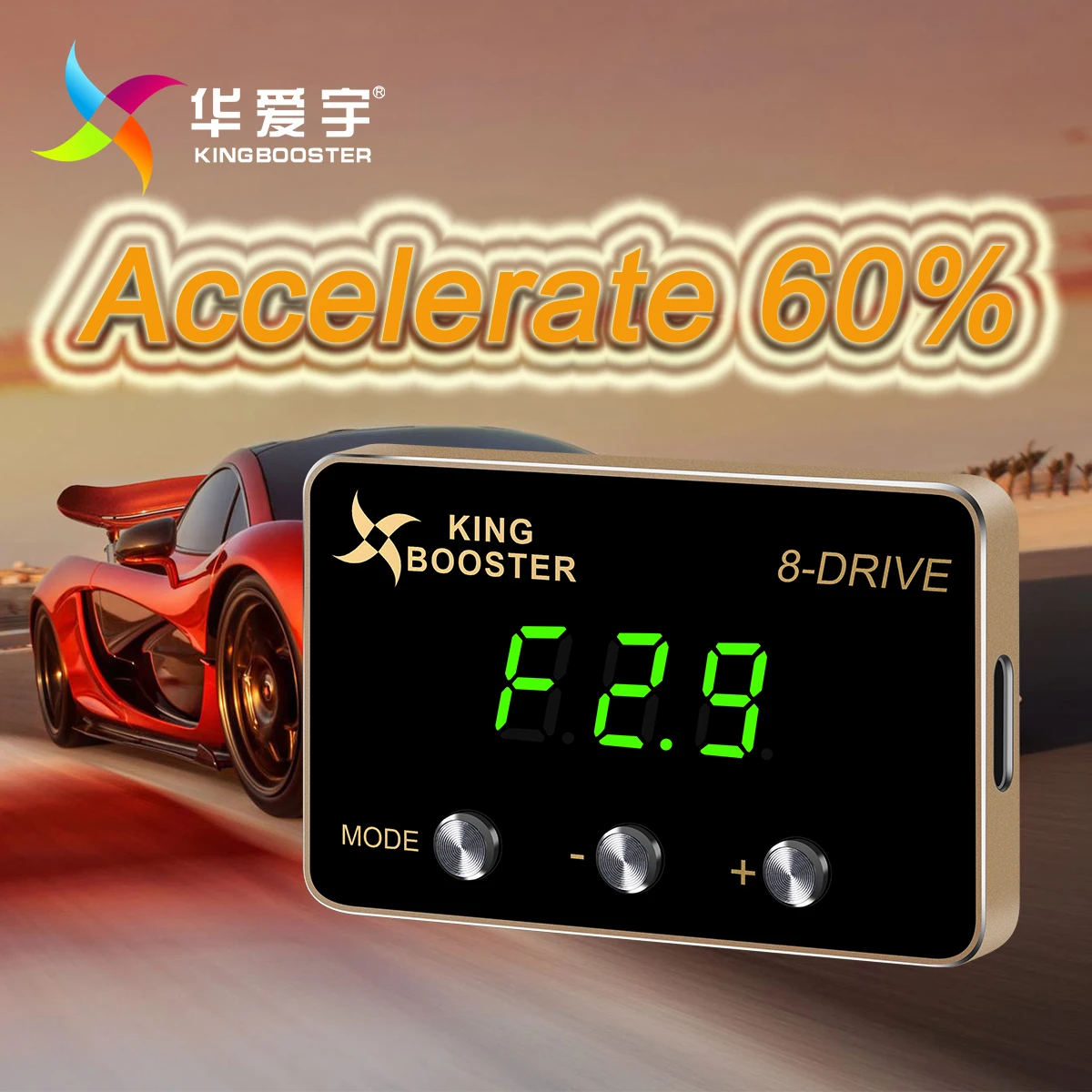 Car Throttle Controller Pedal Booster For TOYOTA HILUX PRADO 150 LAND CRUISER INNOVA CAMRY VIOS COROLLA VERSO RAV4 GT86 FORTUNER