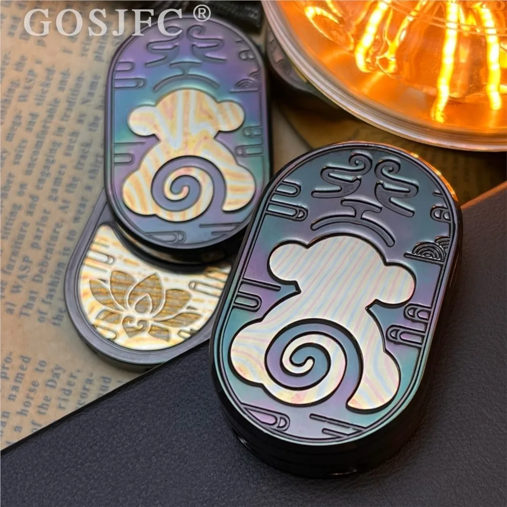 Sunwukong Mechanical Push Slider Rotates Left And Right 360° Stress Relief Toy Adult