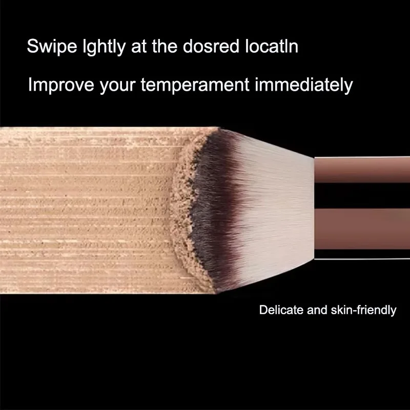 

Новая бесследная основа, румяна, большая маленькая основа для пирса, кисть для макияжа, профессиональный косметический инструмент без остатков