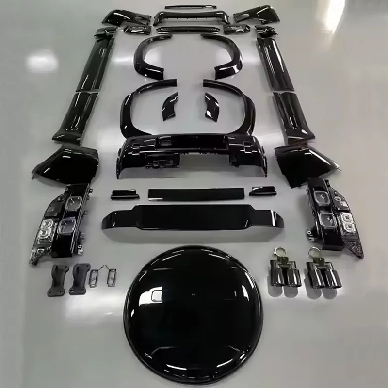 for 2020 Land Rover Defender 90/110 Black Body Kit High Quality Large Exterior Surround Tuning Parts Obsidian Set Condition New