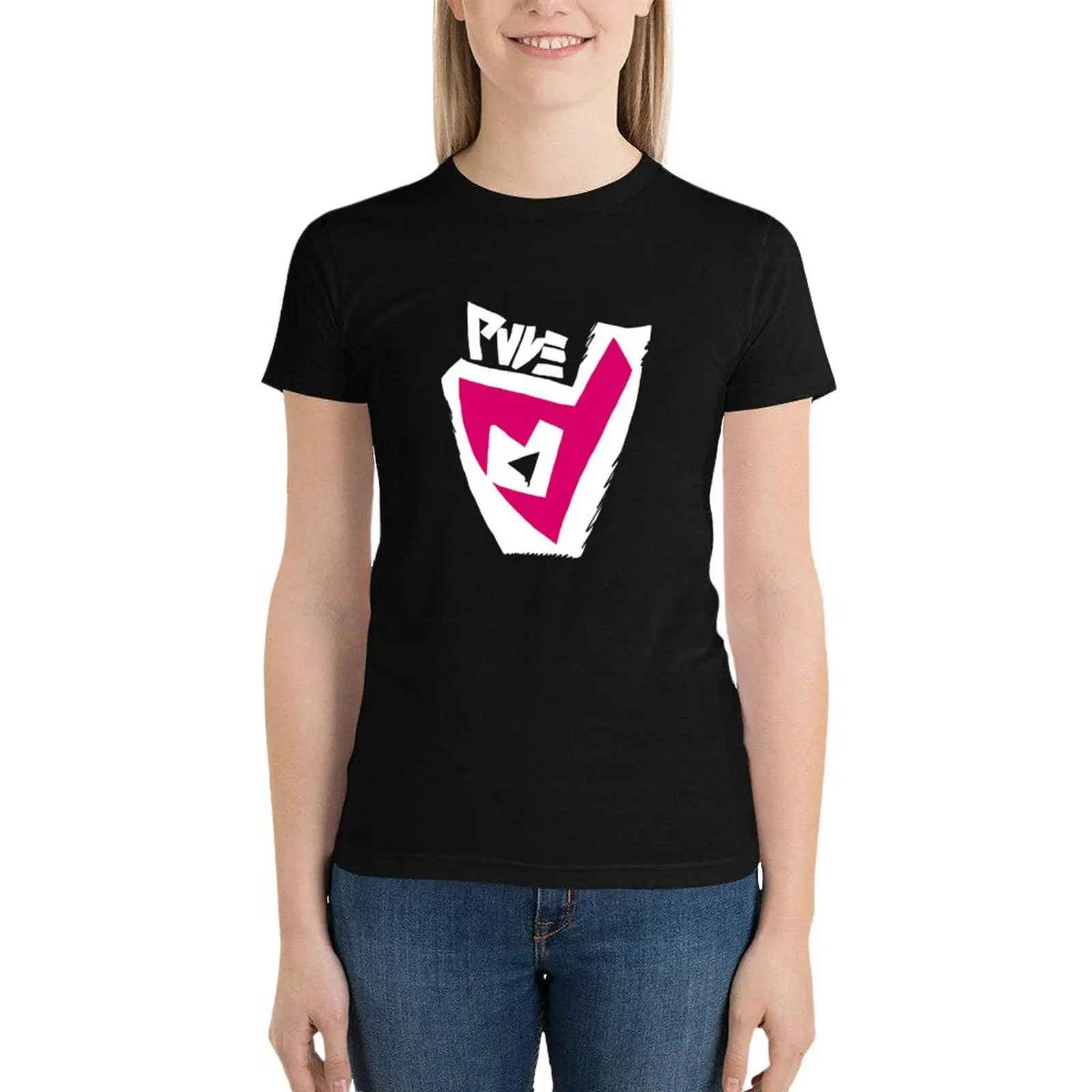 Pieren/Team Yell Logo T-Shirt Zomerkleding Anime Kleding Plus Size Tops Dierenprint Shirt Voor Meisjes Dames Tops