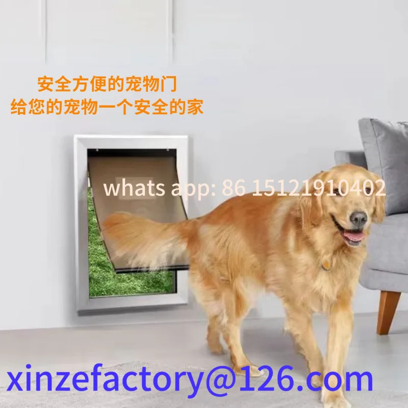 Customizable Pet Supplies Dog Door Hole Controls Access