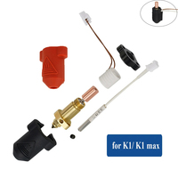 Updated Hotend KIT Bi Metal K1 HOTEND For Creality K1/K1 MAX Ceramic Heating Block Kit 300°C Extruder For Creality K1 3D Printer