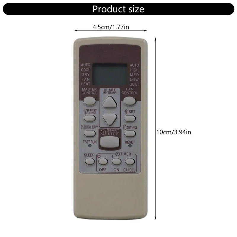 جهاز التحكم عن بُعد مكيف الهواء لنماذج AR RCD1C AR RCE1C للتحكم الدقيق في درجة الحرارة .066A