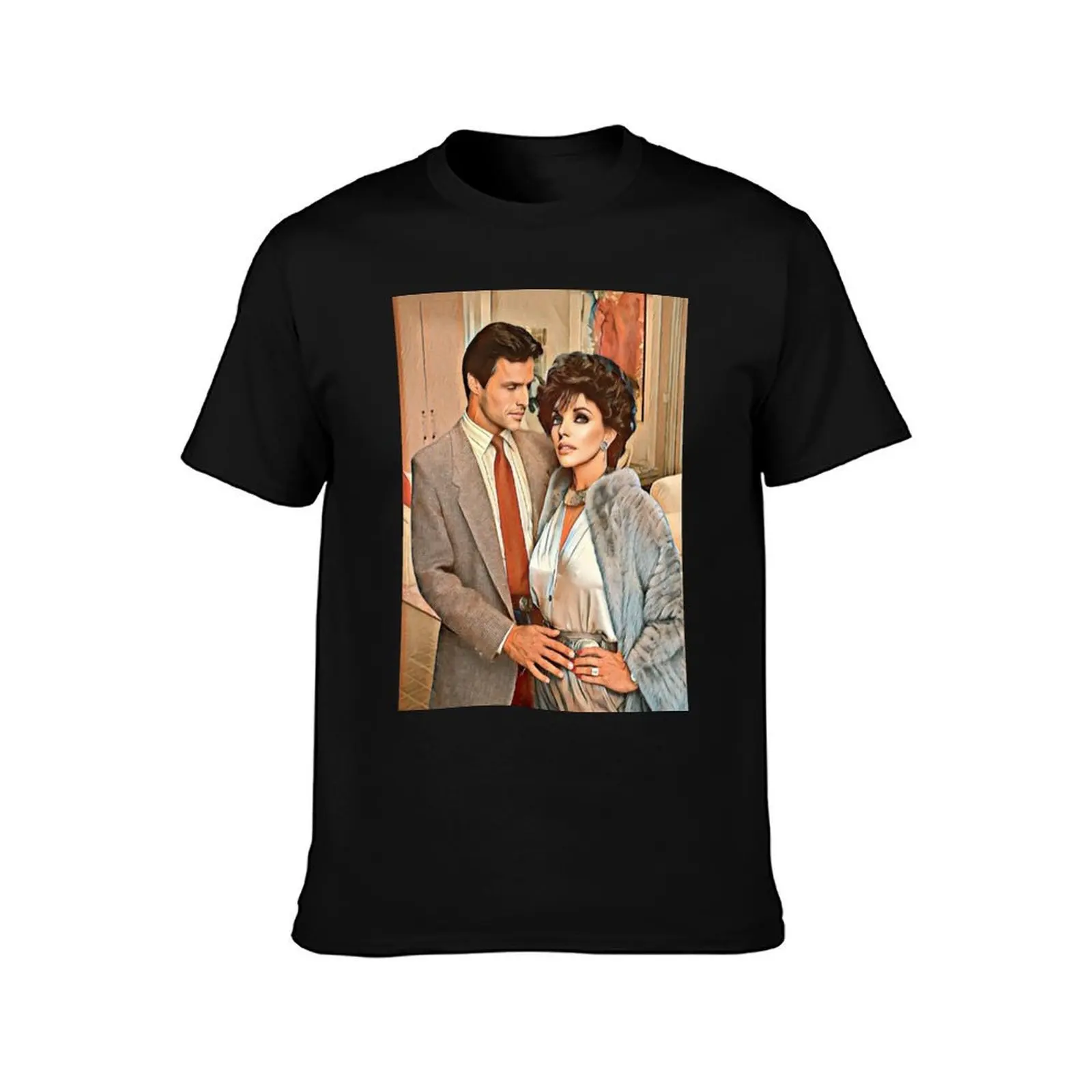 ALEXIS & DEX - DYNASTY T-Shirt, Summer Casual Cotton Tee, Oversized Streetwear Tops, Vintage Graphic Print, Unisex Men Women