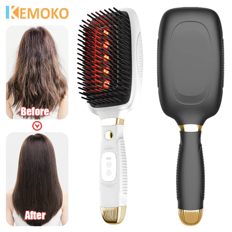 

Head Massage Comb Anti Hair Loss Infrared Vibration Massager Hair Laser Growth Comb Scalp Red Light Therapy Head Scalp Massage