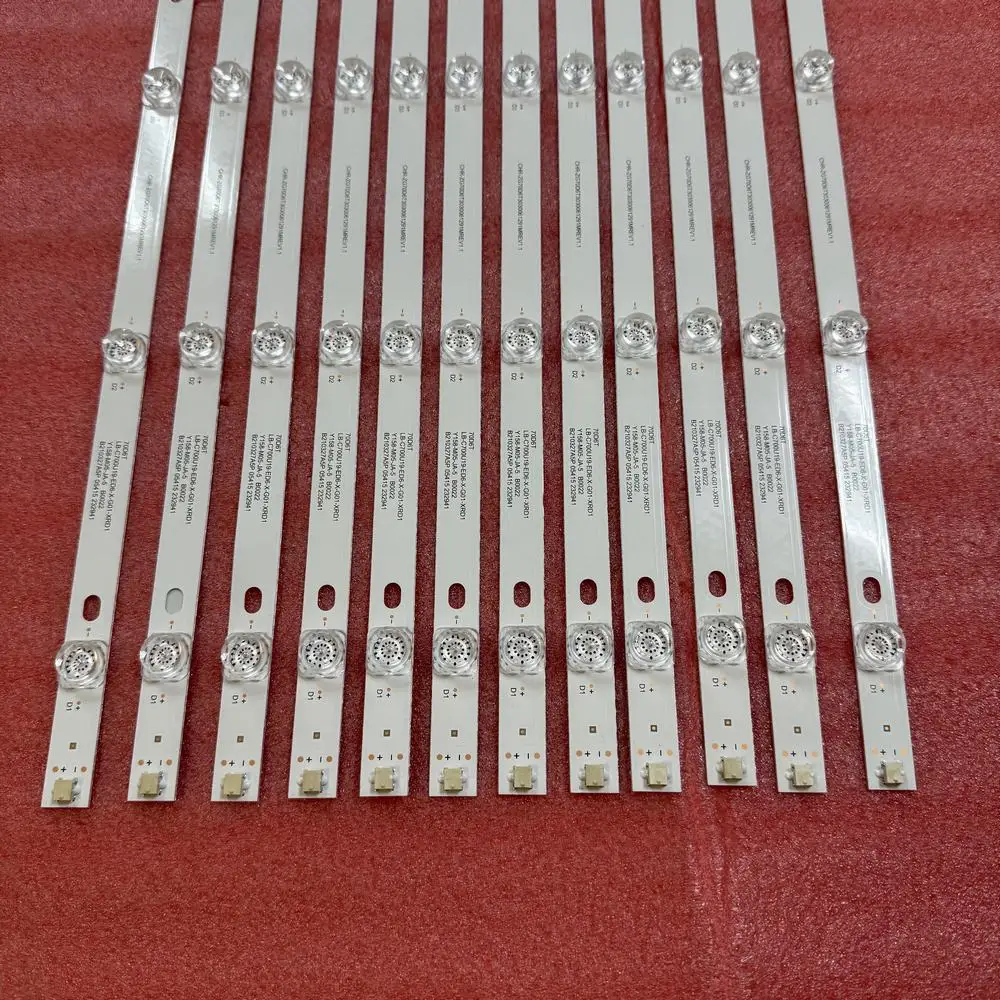 

12 шт./комплект, фотовспышка для KOGAN KALED70XU9210STA KALED70XU9210STB LB-C700U19-ED6-X-G01-XRD1 C700Y19-D6 UX6TTSS31