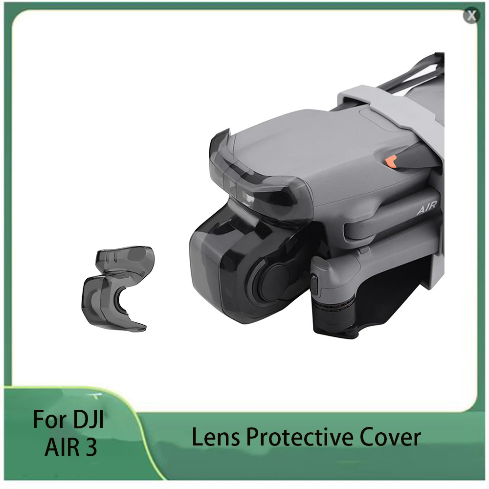 

For DJI AIR 3 Lens Cap Drone Protective Gimbal Lock Cover Camera Guard Dust-proof Anti-Scratch Protector Props Fixer Accessory