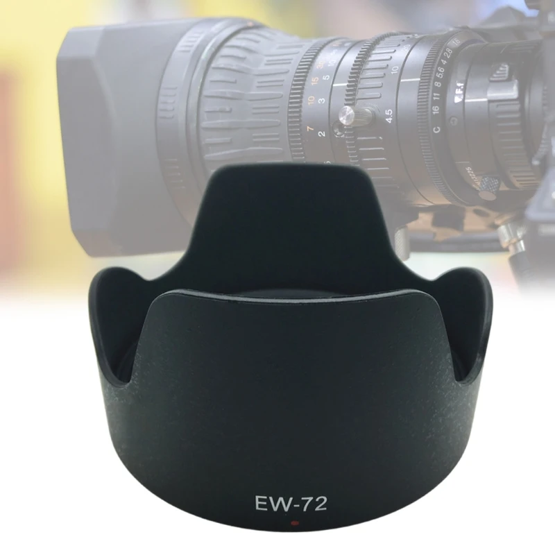 Camera Lens Hood EW-72 Lens Shade Thay Thế Sửa Chữa Bảo Vệ Ống Kính Cho EF 35Mm F/2 IS Ống Kính Máy Ảnh