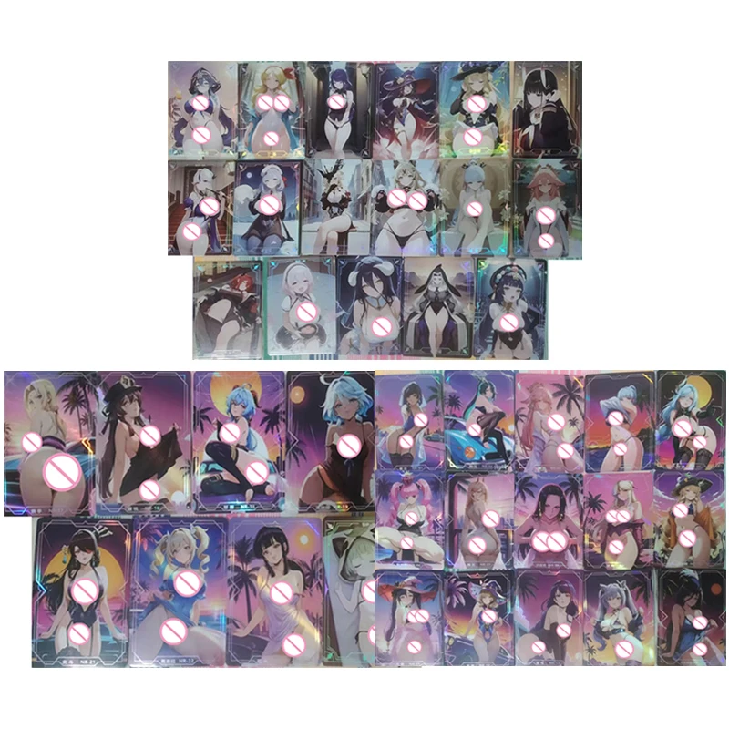 

Аниме История Богини SP NR Набор карточек Ganyu Yae Miko Keqing Ningguang Коллекционная карточка Рождественские подарки на день рождения Детские игрушки