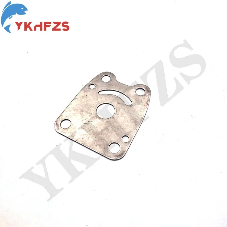 

6L5-44323-00 Наружная пластина, картридж для подвесного мотора Yamaha, 2-тактный, 3 л.с. 6L5-44323, 6L5443230000, прокладка водяного насоса для лодки