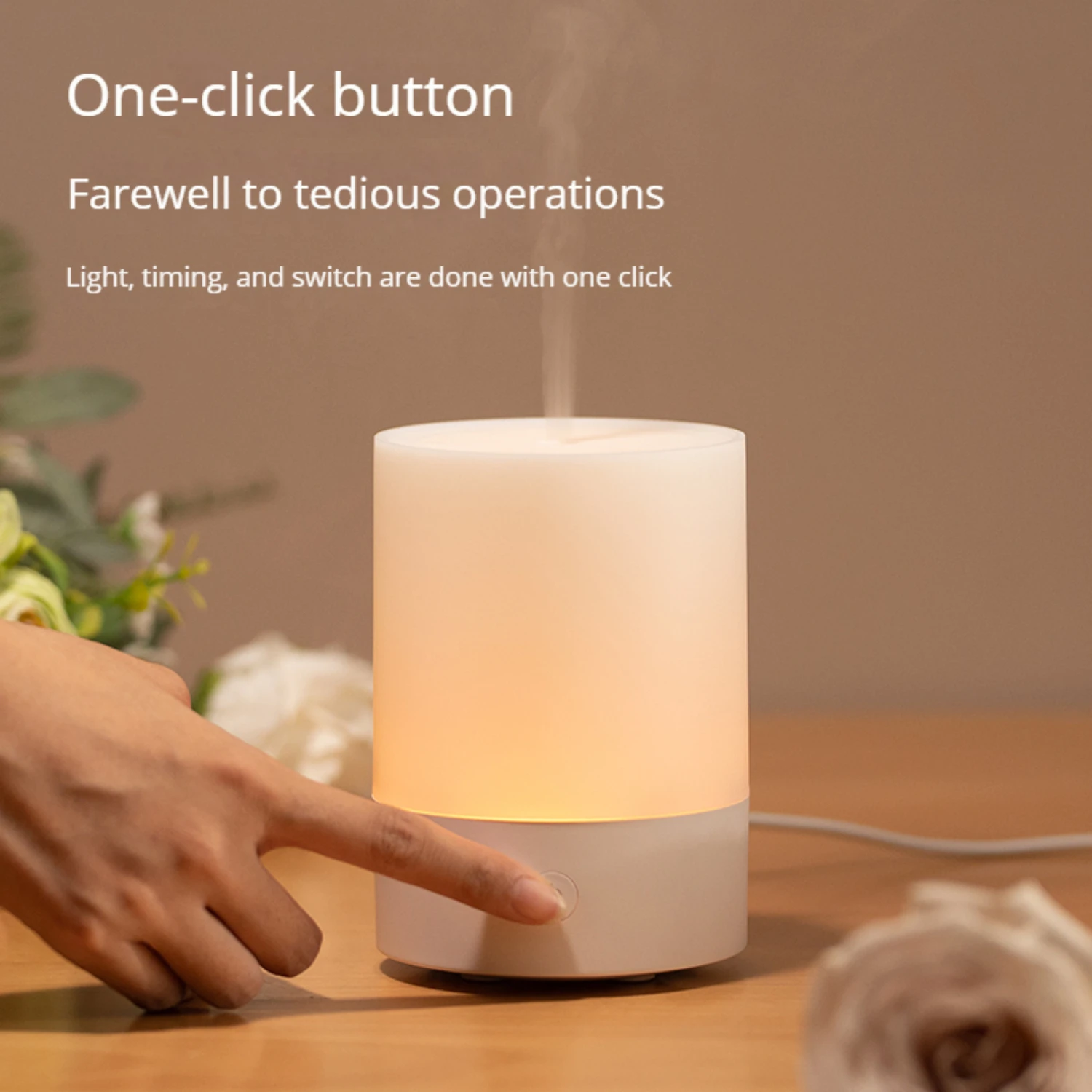 NEW USB Essential Oil Diffuser Aromatherapy Air Humidifier with LED Night Lights - 120ml Capacity - Perfect Gift for Home or Off