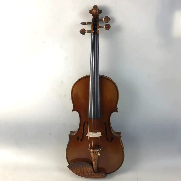 Professional High Quality 4/4 Violin - Master Handmade, Tiger Pattern, Ideal Solo Performances & Examinations