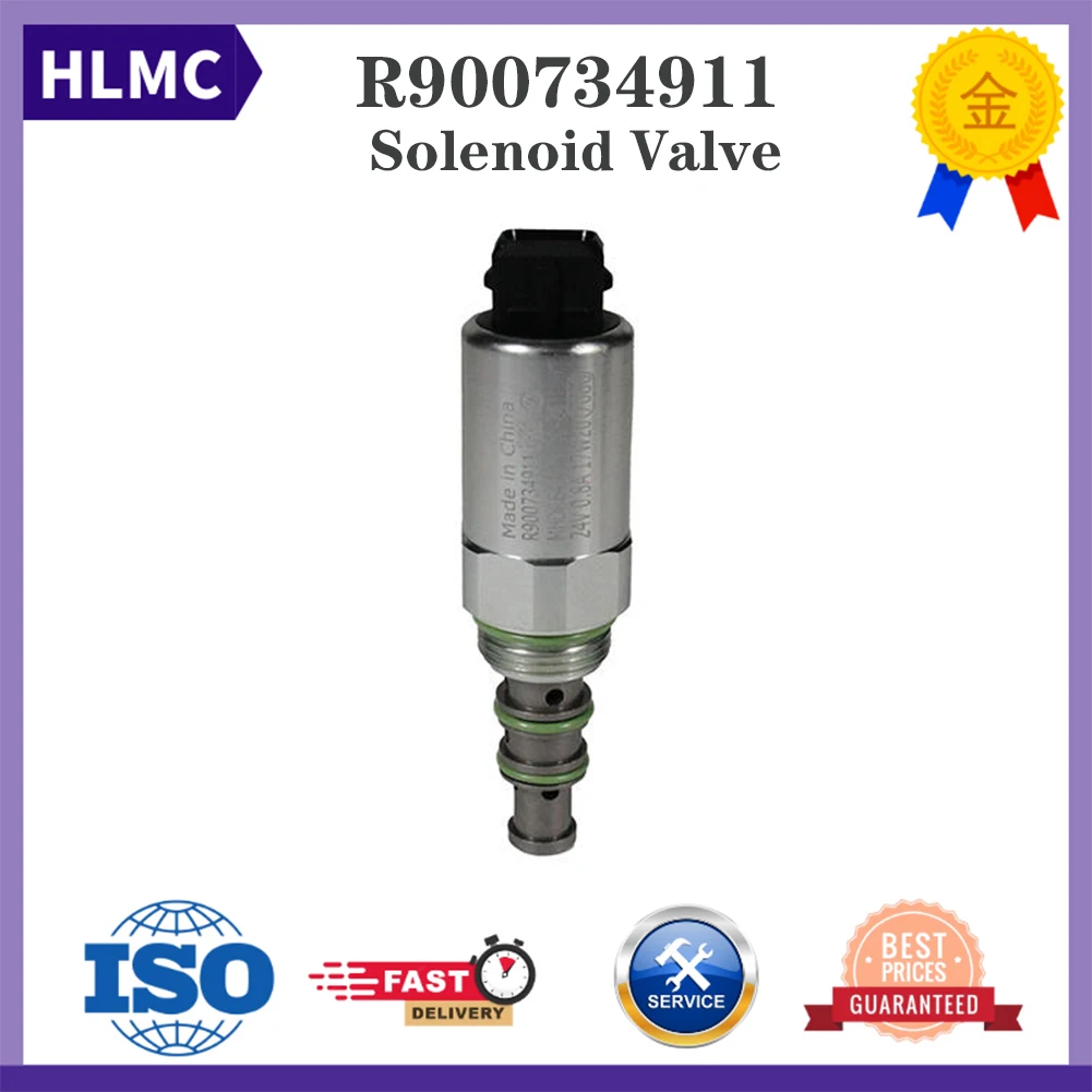 

Excavator Spare Parts Excavator R900734911 MHDRE4K16/30-24 24V 0.8A 17W20 7080 Solenoid Valve For Rexroth