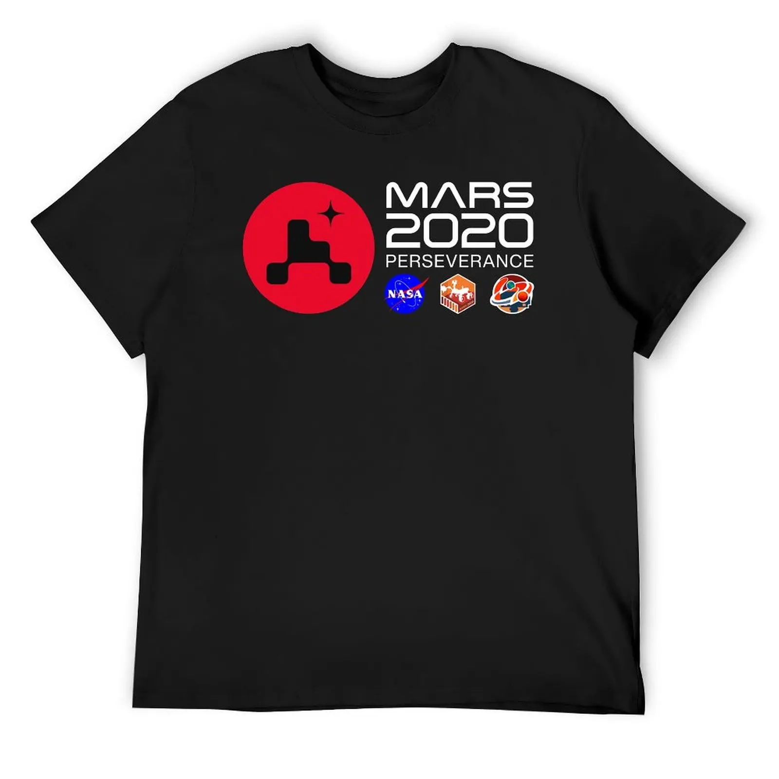 Mars 2020 Mission Perseverance Rover Shirt Essential Crewneck T-shirt Movement Top Tee Funny Graphic Funny Novelty Fitness USA S