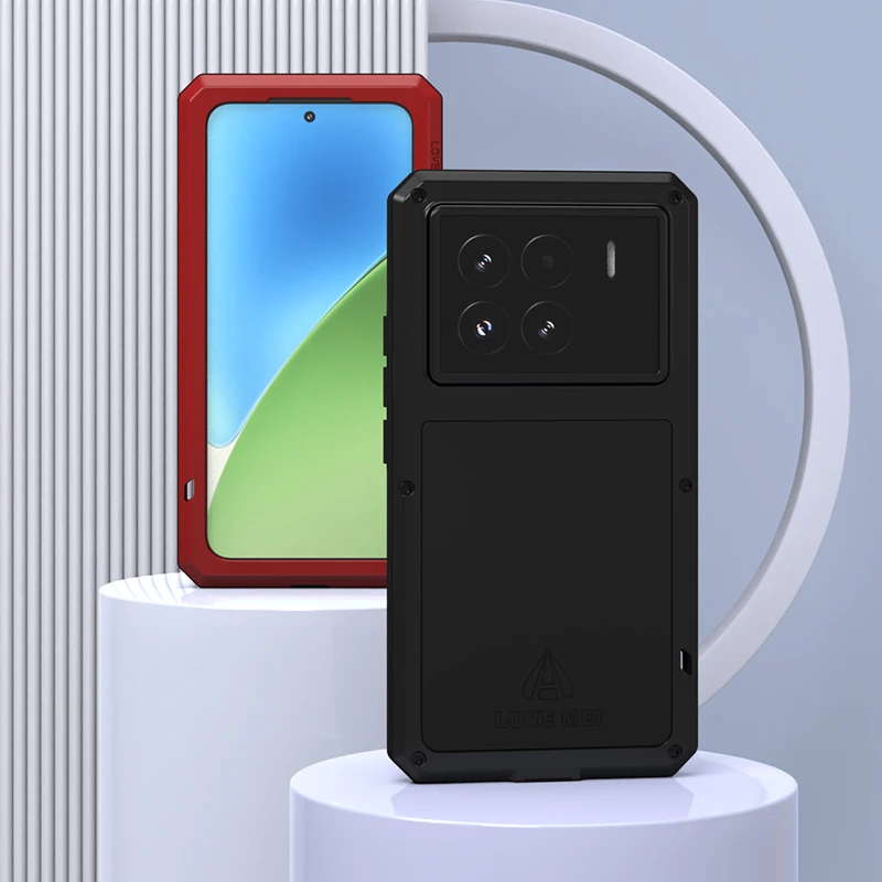 

Armor Metal Shockproof Powerful For Xiaomi Mi 15 14 Pro , 15 14 Phone Heavy Duty Protection Aluminum Case Cover