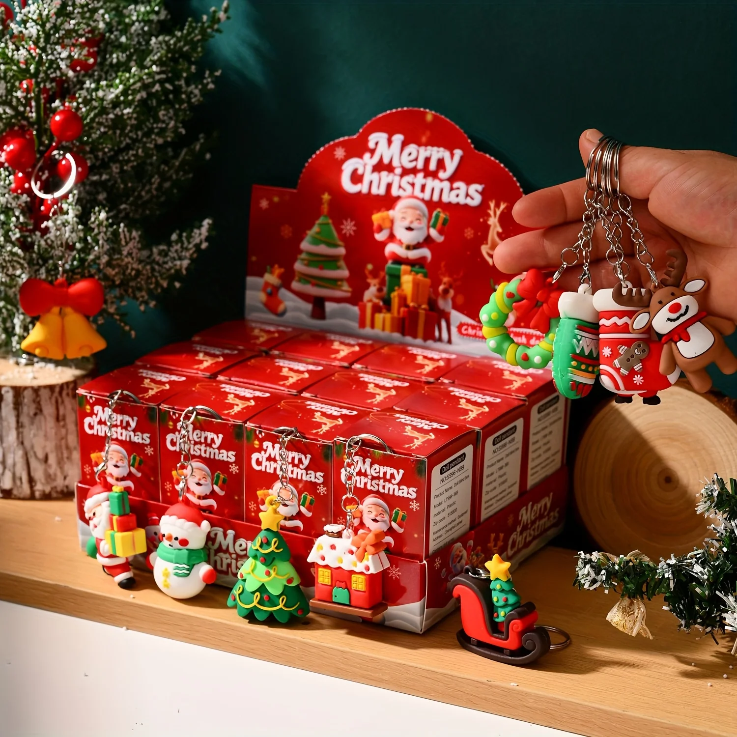 12 Stuks Kerst Grot…