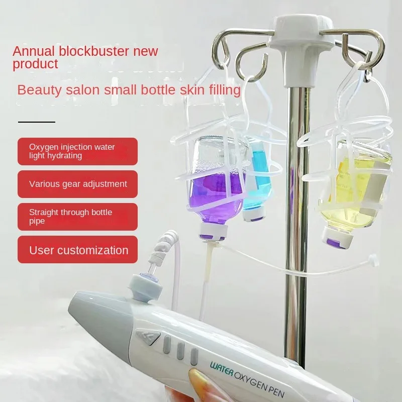 Oxygen Injection Device Hydration Moisturizing Skin Management,nano High-pressure Introduction Face Skin Small Hanging Bottle