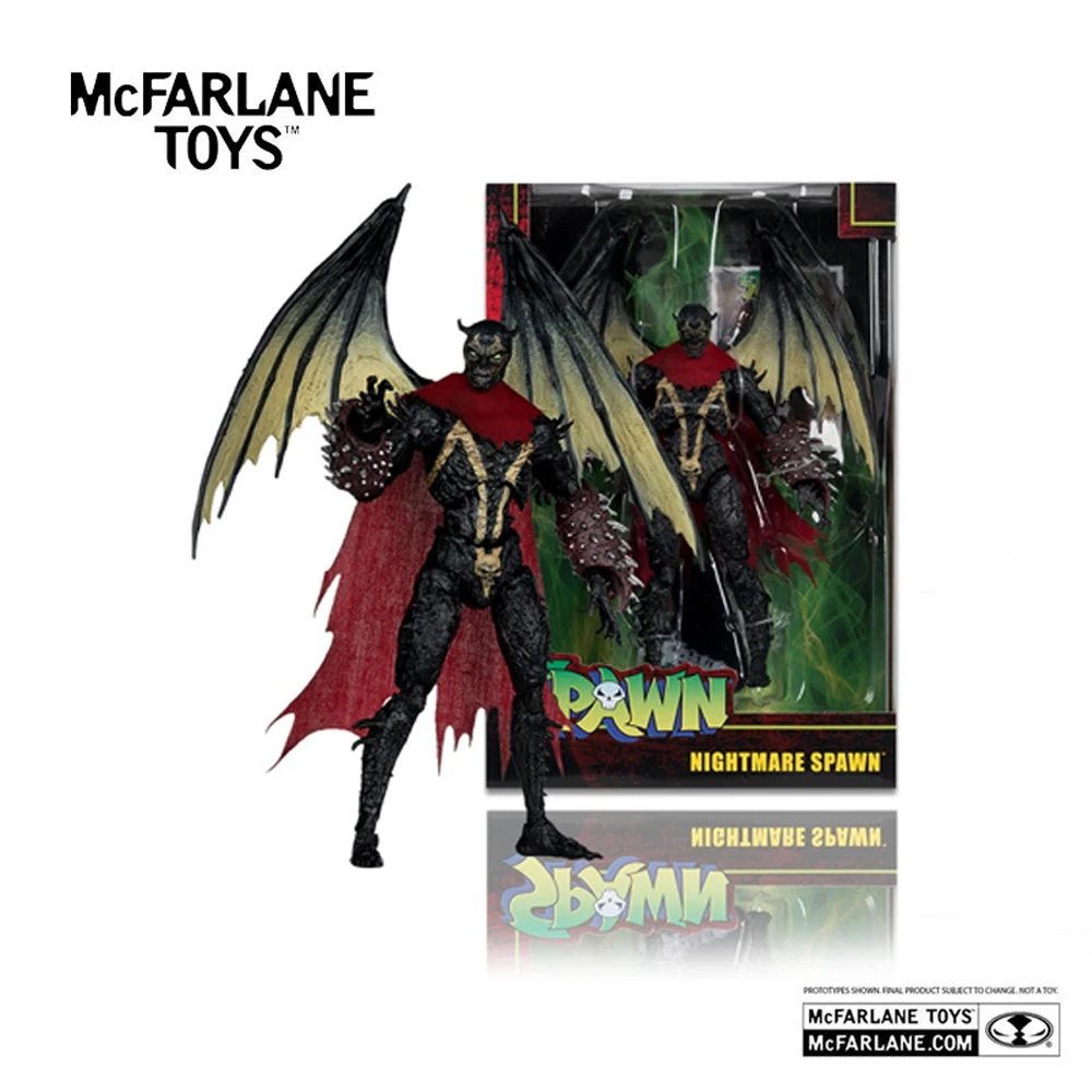Figura de Acción McFarlane Toys Classic Nightmare Spawn de 7 Pulgadas, Modelo Wv9, Muñeco Coleccionable